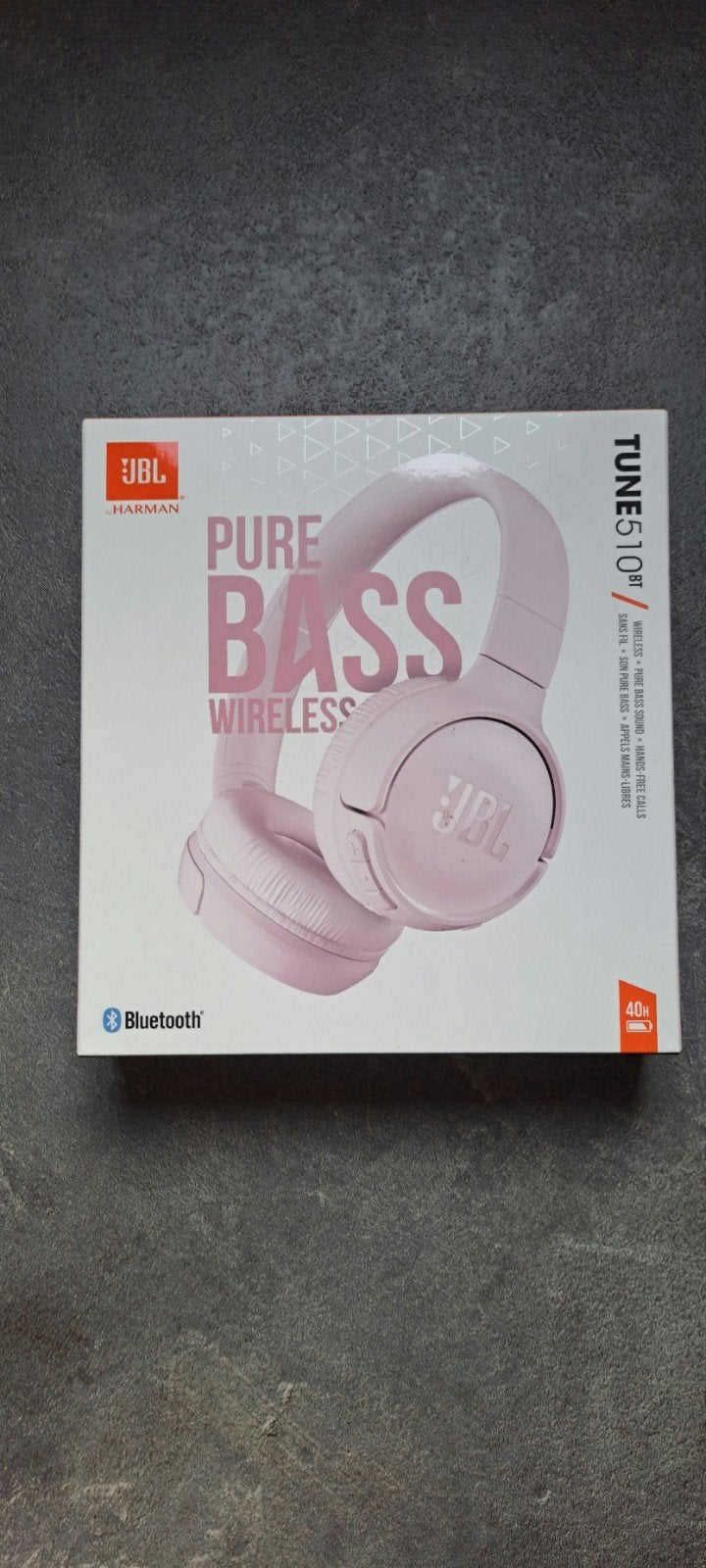 JBL Tune 510 BT - Roze - Nieuw!, JBL, Roze, Nieuw, On-ear