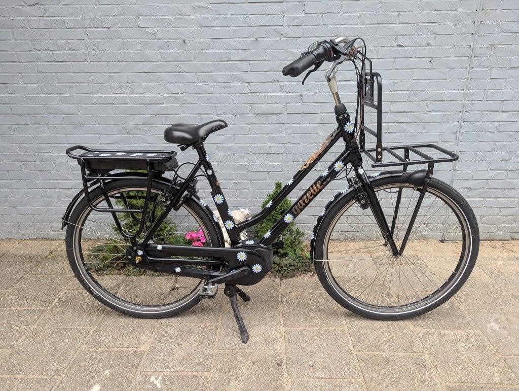 TK - Gazelle electrische Dames fiets - Zwart glans, Fietsen en Brommers, Ophalen, Versnellingen, 56 cm of meer, Zo goed als nieuw