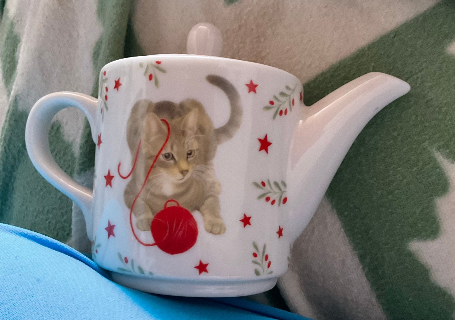Franciens katten, thee - koffiepotje, Huis en Inrichting, Keuken | Servies, Ophalen of Verzenden, Nieuw, Overige stijlen, Overige typen