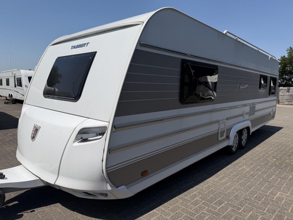 Tabbert Princess 740 | 2016 | Queensbed | Dorema 3m | Airco!, Tabbert, Schokbreker, 7 tot 8 meter, Bedrijf