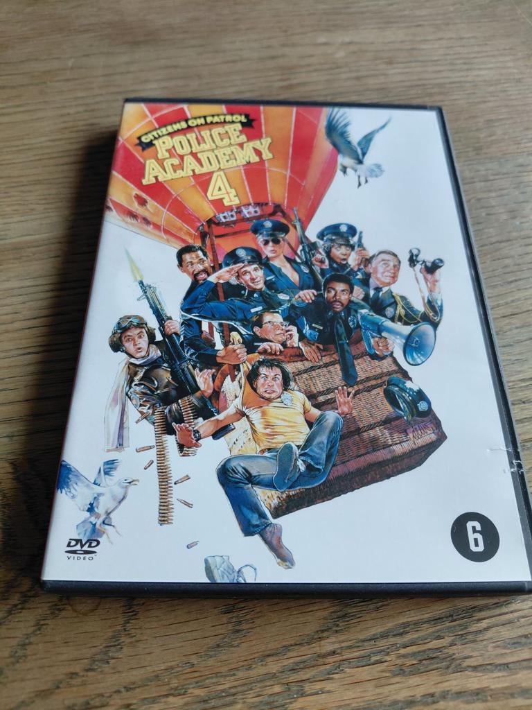 Police Academy 4 dvd., Vanaf 6 jaar, Ophalen of Verzenden, Zo goed als nieuw, Actiekomedie