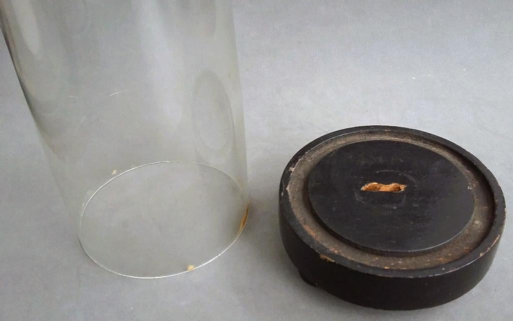 Om 1900 ZEER KLEIN Model Glazen Stolp voor Beeld Sculptuur, Ophalen of Verzenden