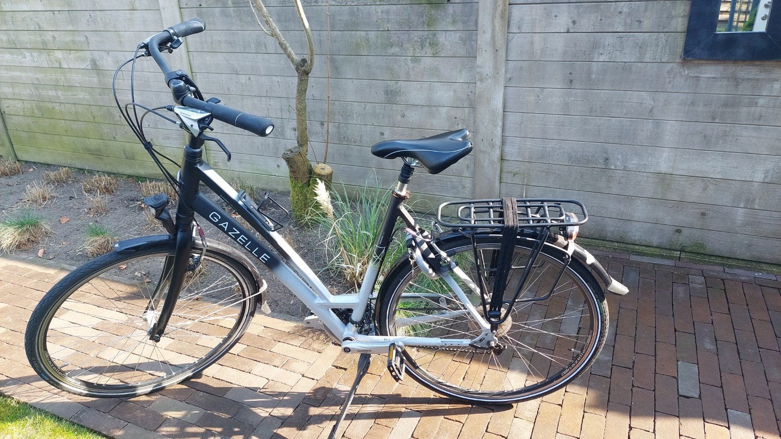 Gazelle Chamonix T27 D57 Damesfiets, Ophalen, Gebruikt, Velgrem, Versnellingen