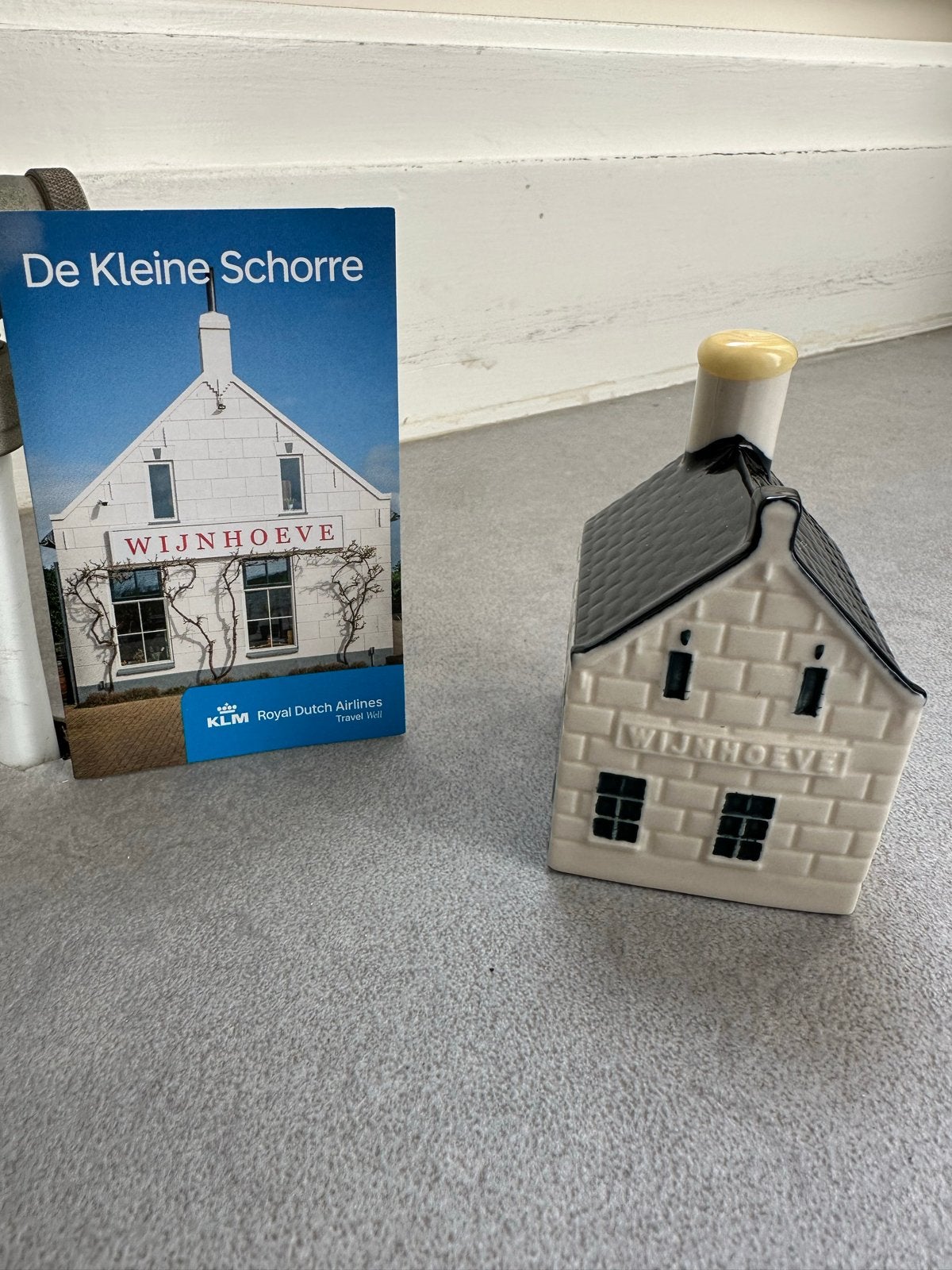 KLM huisje 107 - Wijnhoeve De Kleine Schorre, Ophalen of Verzenden, Nieuw, Paleis of Waag, Gevuld