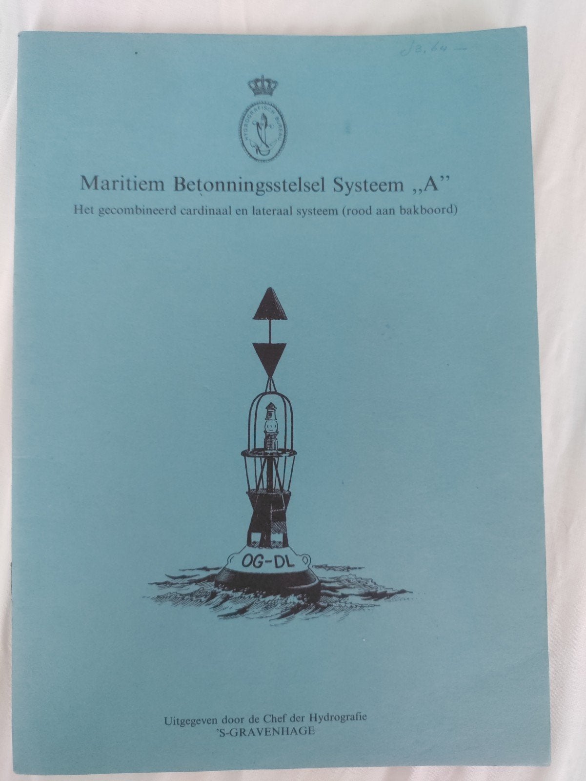 Maritiem Betonningstelsel Systeem "A" (1977), Boeken, Ophalen of Verzenden, Gelezen, Overige onderwerpen, Chef der Hydrografie
