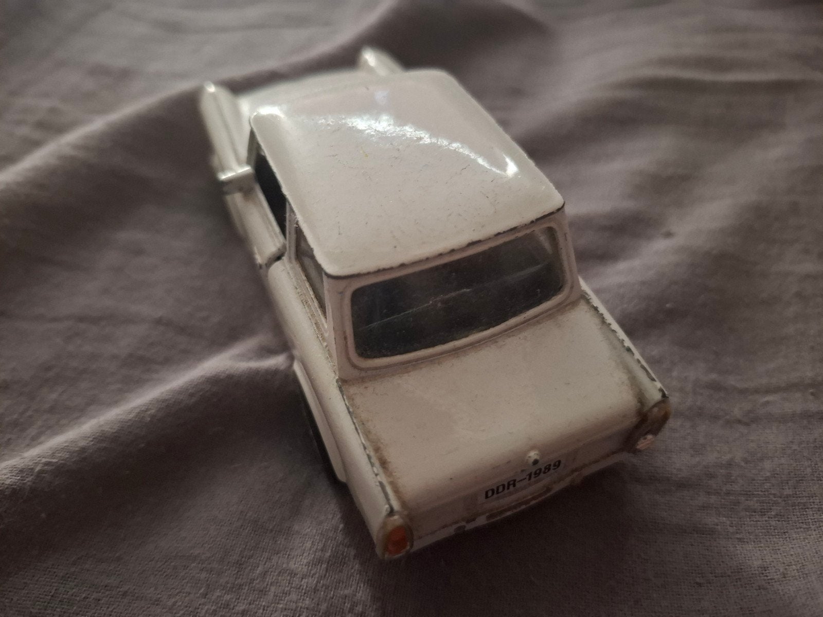 Trabant 601 modelauto - DDR 1989, Ophalen of Verzenden, Gebruikt, Auto, Overige merken