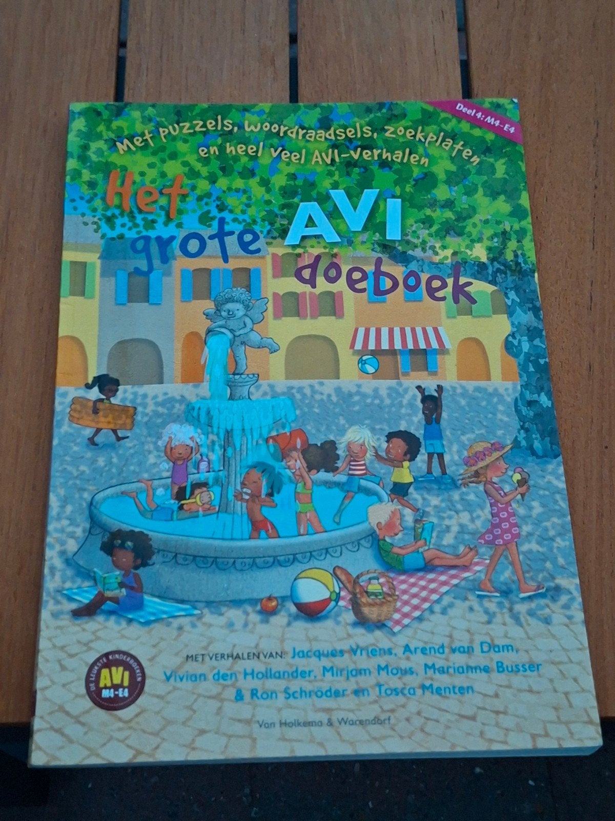 Het grote AVI doeboek - Deel 4: Leren lezen is een feest!, Ophalen, Zo goed als nieuw, Jacques Vriens, Arend van Dam, Vivian den Hollander e.a.