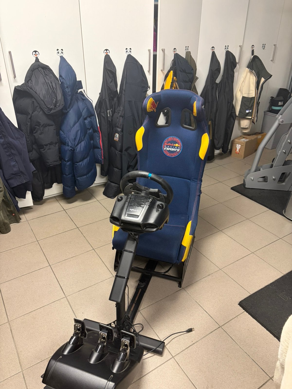 Playseat simulator, Spelcomputers en Games, Ophalen, Gebruikt, Stuurtje of Sportattribuut
