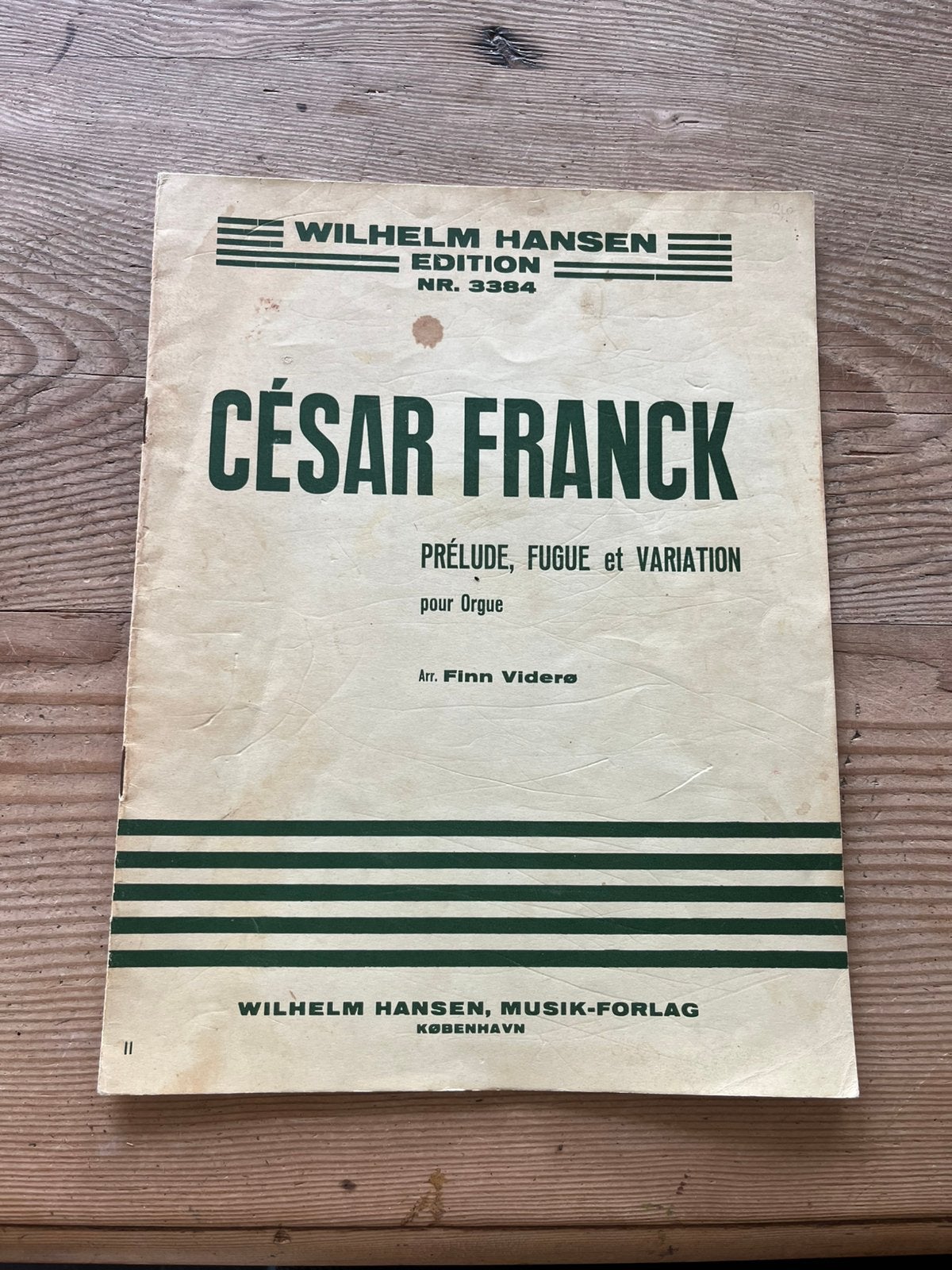 bladmuziek voor orgel Cesar Franck, Orgel, Gebruikt, Klassiek, Ophalen of Verzenden