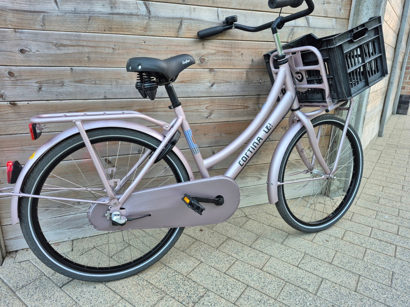 Cortina u4 mini 24 inch transportfiets meisjesfiets, Ophalen, Terugtraprem, 24 inch, Versnellingen