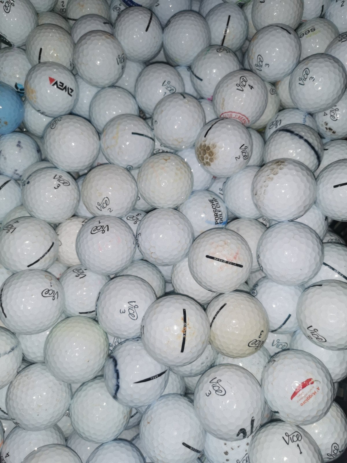 vice golfballen mix 100 stuks, Ophalen of Verzenden, Bal(len)