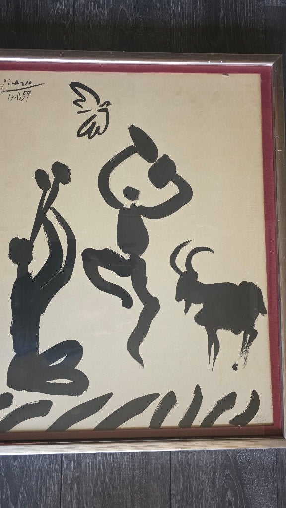 Unieke Litho Uniek werk van Pablo Picasso, Ophalen