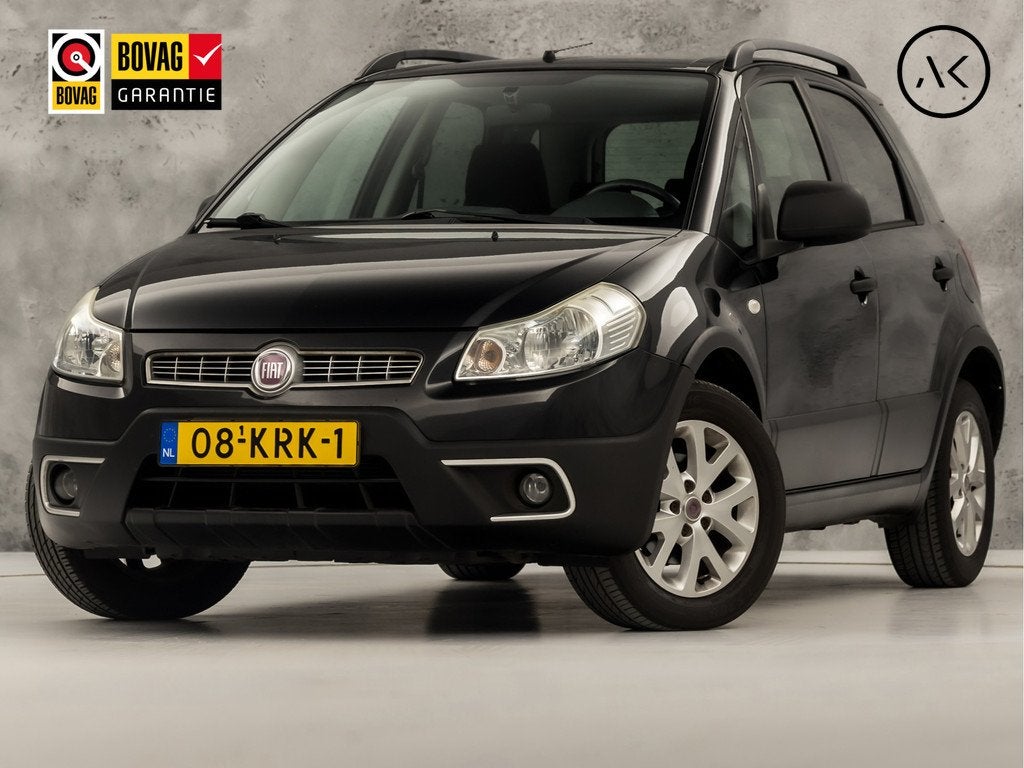 Fiat Sedici 1.6-16V Dynamic Sport Automaat (AIRCO, LOGISCH N, Auto's, Fiat, Stof, Gebruikt, Zwart, 4 cilinders