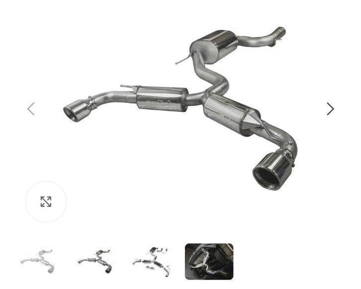 Bull-X – RVS Sportuitlaat – 3 inch – VW Golf 6 GTI + Scirocc, Ophalen, Nieuw, Audi