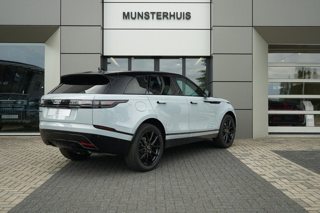 Land Rover Range Rover Velar P400e AWD Dynamic SE PHEV Occas, Auto's, Land Rover, Automaat, 12 maanden, Gebruikt, Zwart
