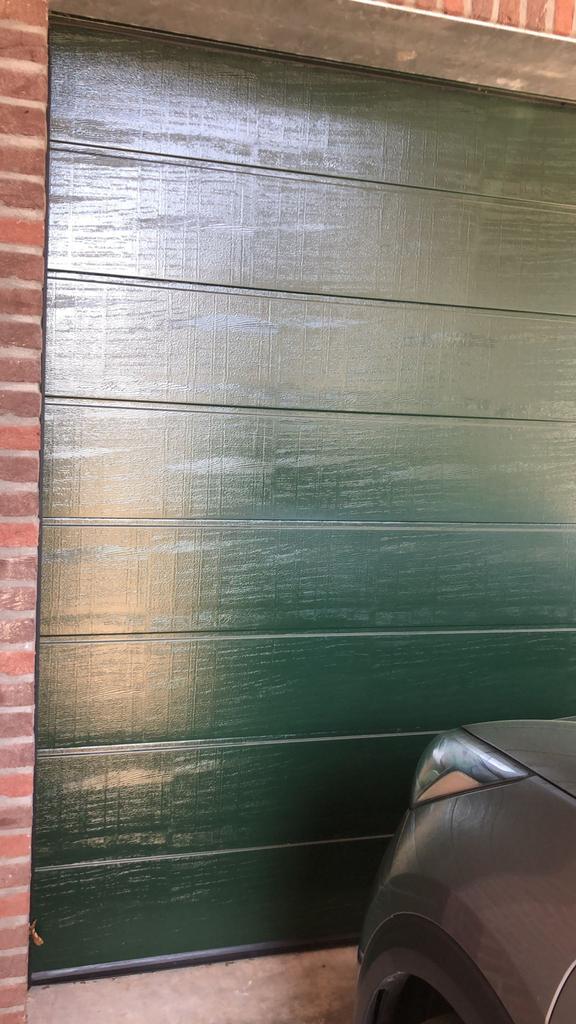TEAB: 4 dubbelwandige platen voor Hornmann sectionaaldeur, Ophalen, Gebruikt, Minder dan 80 cm, 215 cm of meer