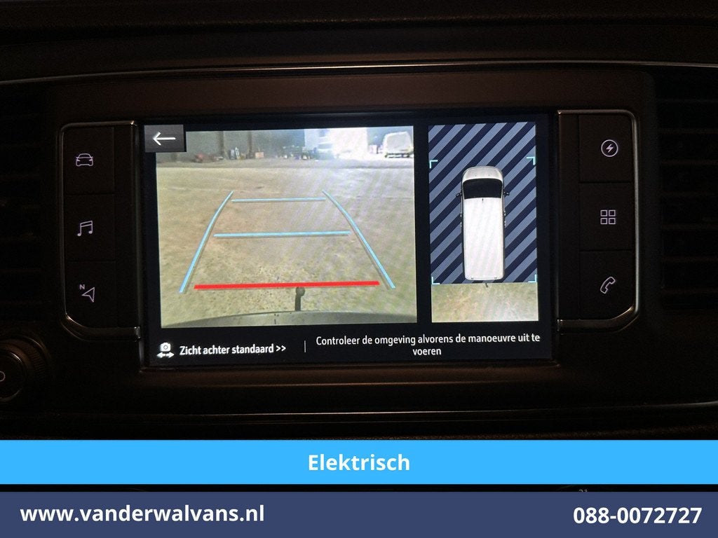 Opel Vivaro-e 136pk Automaat L2H1 50 kWh Elektrisch Airco |, 1849 kg, 136 pk, Gebruikt, Zwart