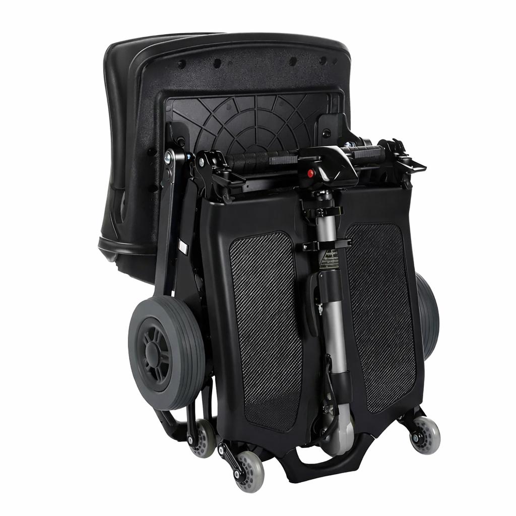 Luxe opvouwbare scootmobiel luggie super geschikt tot 164kg, Diversen, Ophalen, Inklapbaar, Gebruikt, Elektrische rolstoel