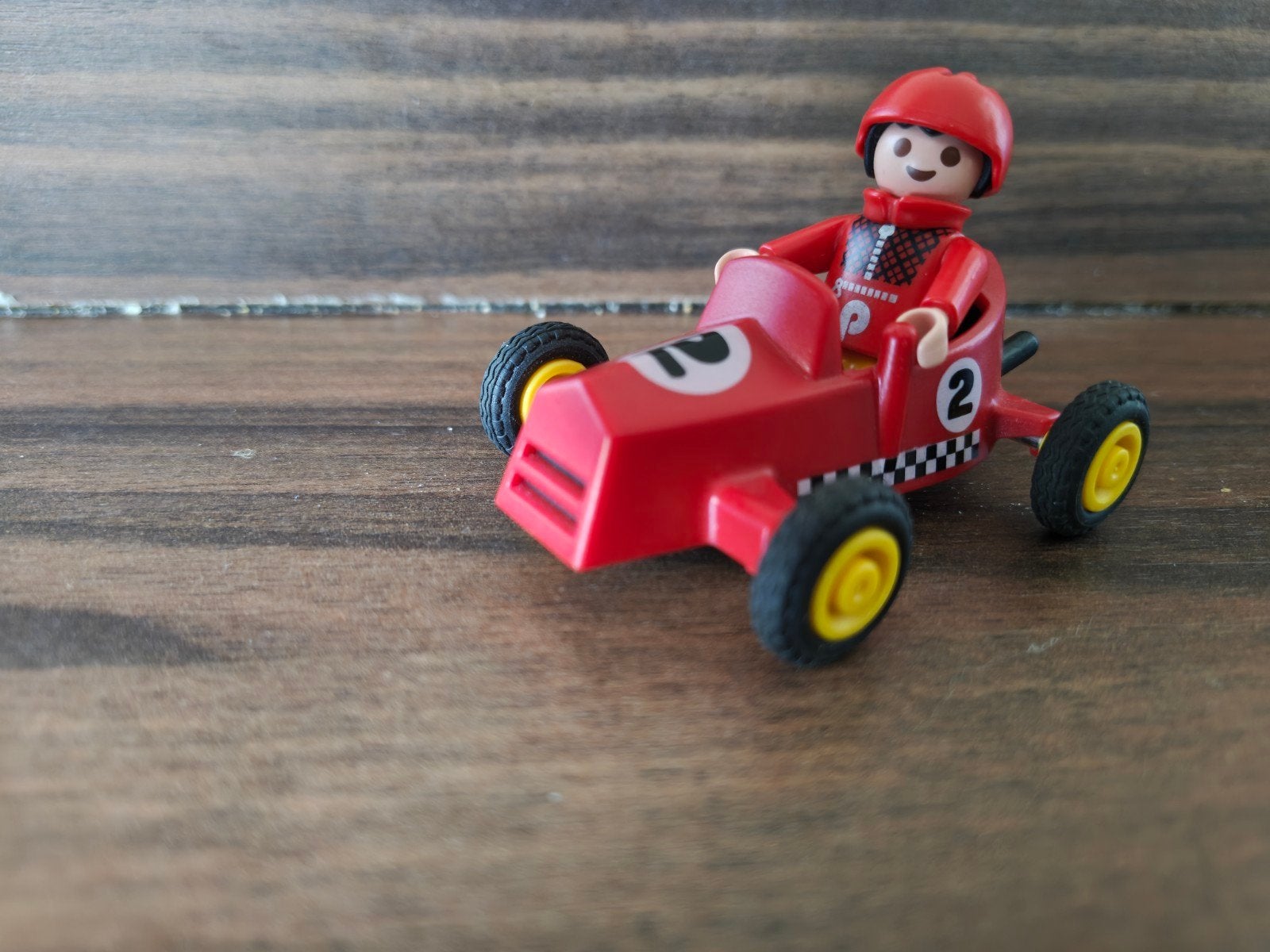 Playmobil jongen in zeepkist, Ophalen of Verzenden, Zo goed als nieuw, Complete set, Voertuig