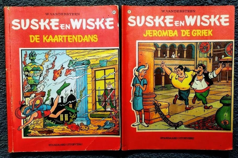 Suske en Wiske. Heel goedkoop kopen? Dat kan!!!!, Meerdere comics, Ophalen of Verzenden, Gelezen, Europa
