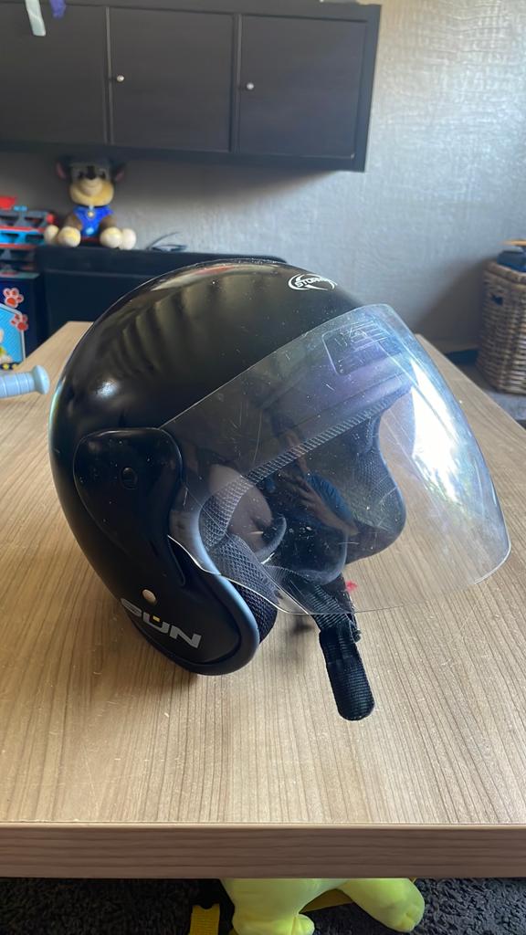 Stormer scooter helm, Ophalen of Verzenden, Gebruikt, Medium