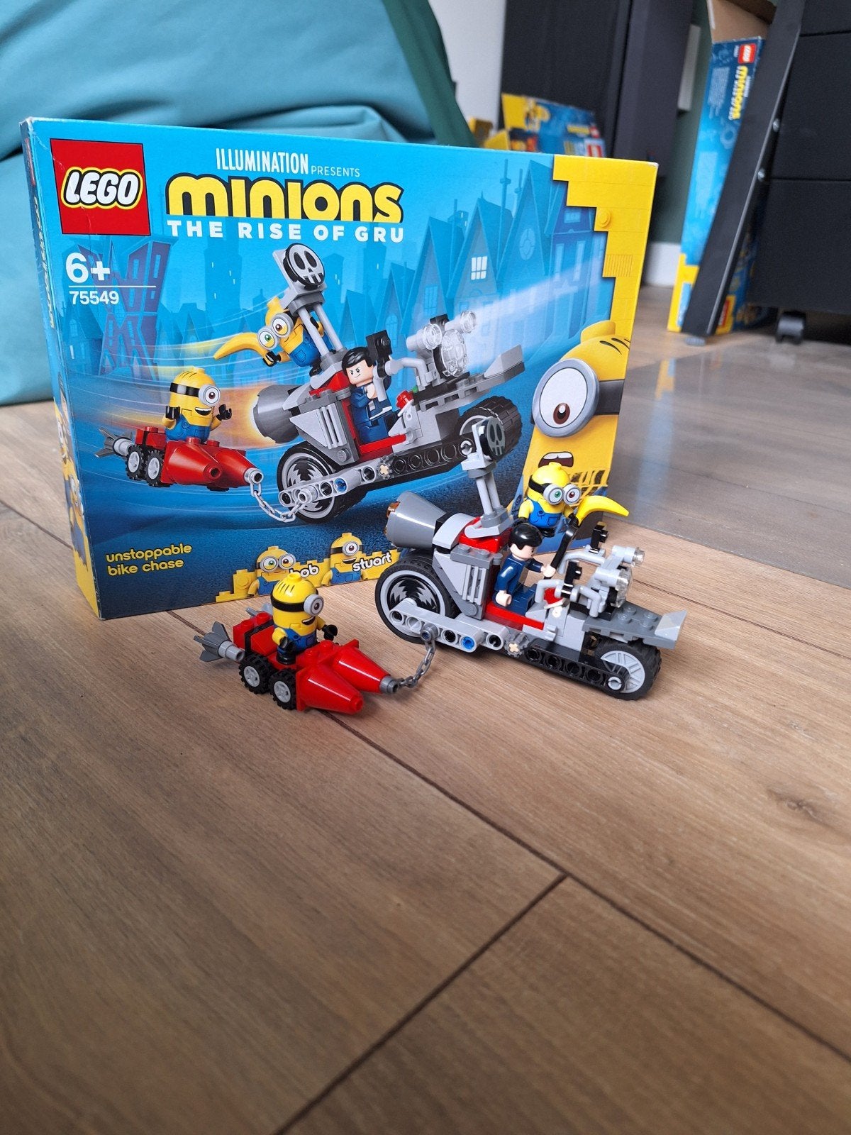 lego minions 75549, Ophalen, Gebruikt, Lego, Complete set