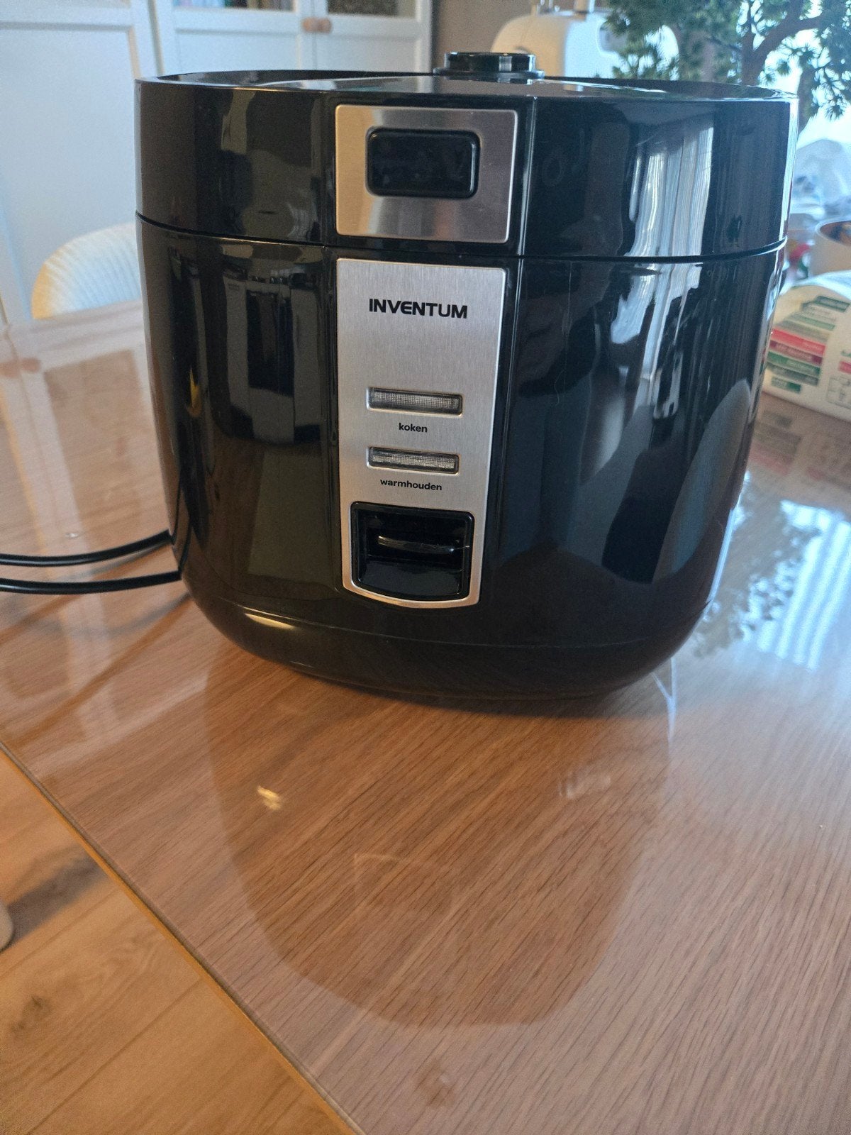 Inventum rijstkoker met stoomfunctie, Witgoed en Apparatuur, Ophalen, Zo goed als nieuw