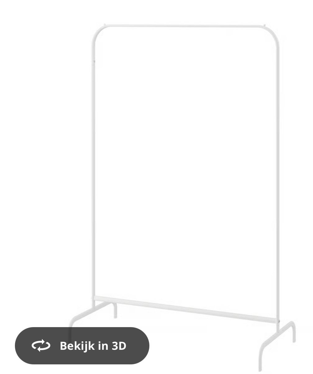 Kledingrek IKEA (2 stuks), Ophalen, Zo goed als nieuw
