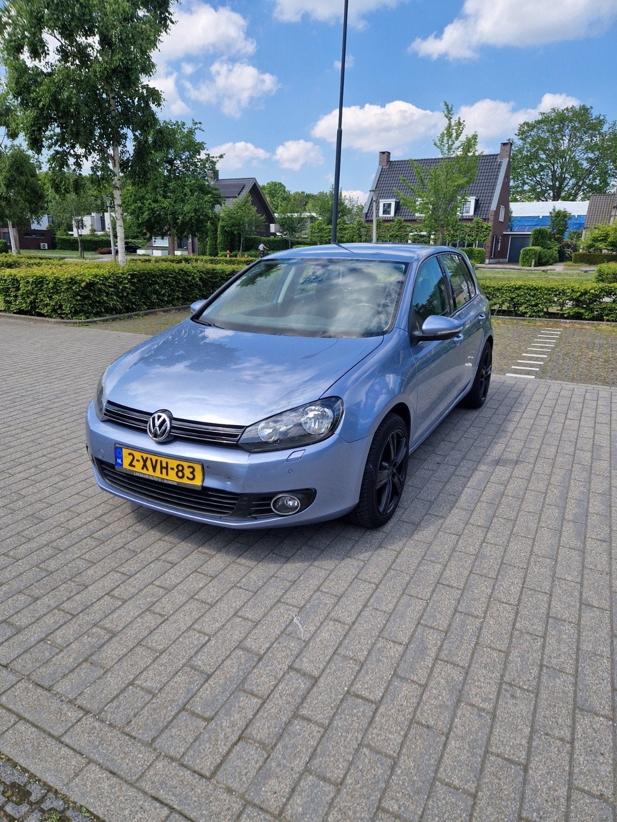 Volkswagen Golf 1.4 16V 59KW 5D 2009 Blauw, Auto's, Voorwielaandrijving, Euro 5, Stof, Zwart