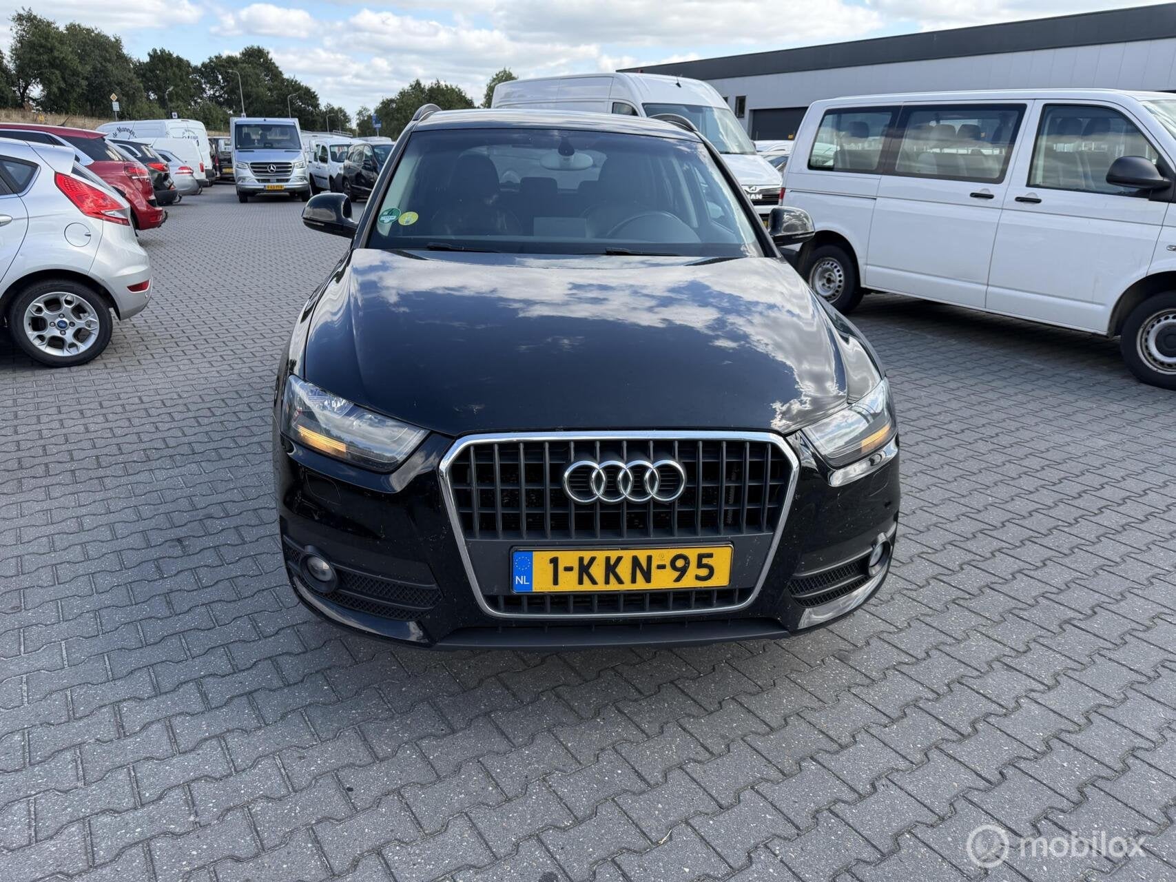 Audi Q3 2.0 TDI S Edition navi 20 tdi ex bpm ex bpm, Auto's, Audi, Voorwielaandrijving, Euro 5, Zwart, 4 cilinders