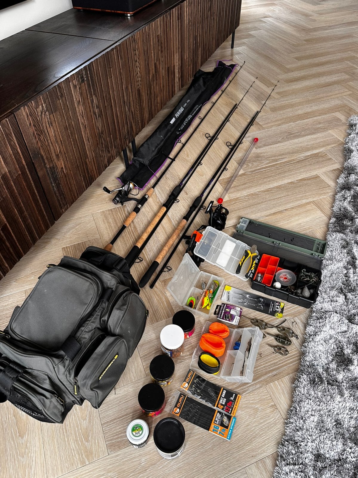 Visset method feeder 2x & snoekset + benodigdheden, Watersport en Boten, Hengelsport | Witvissen, Ophalen, Gebruikt, Molen