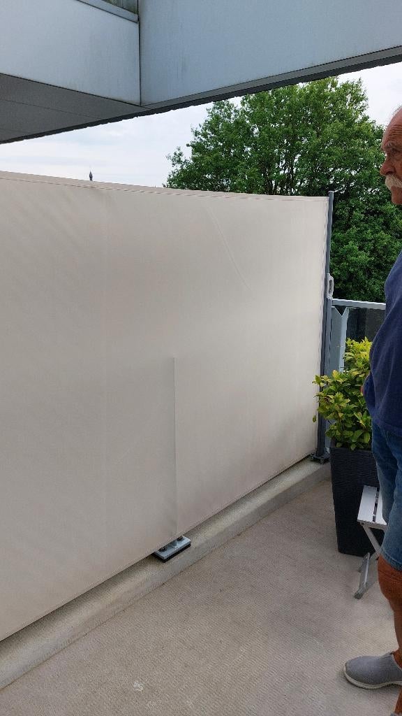 Privacy scherm creme kleur, Tuin en Terras, Ophalen, Gebruikt, 200 cm of meer, 150 tot 200 cm