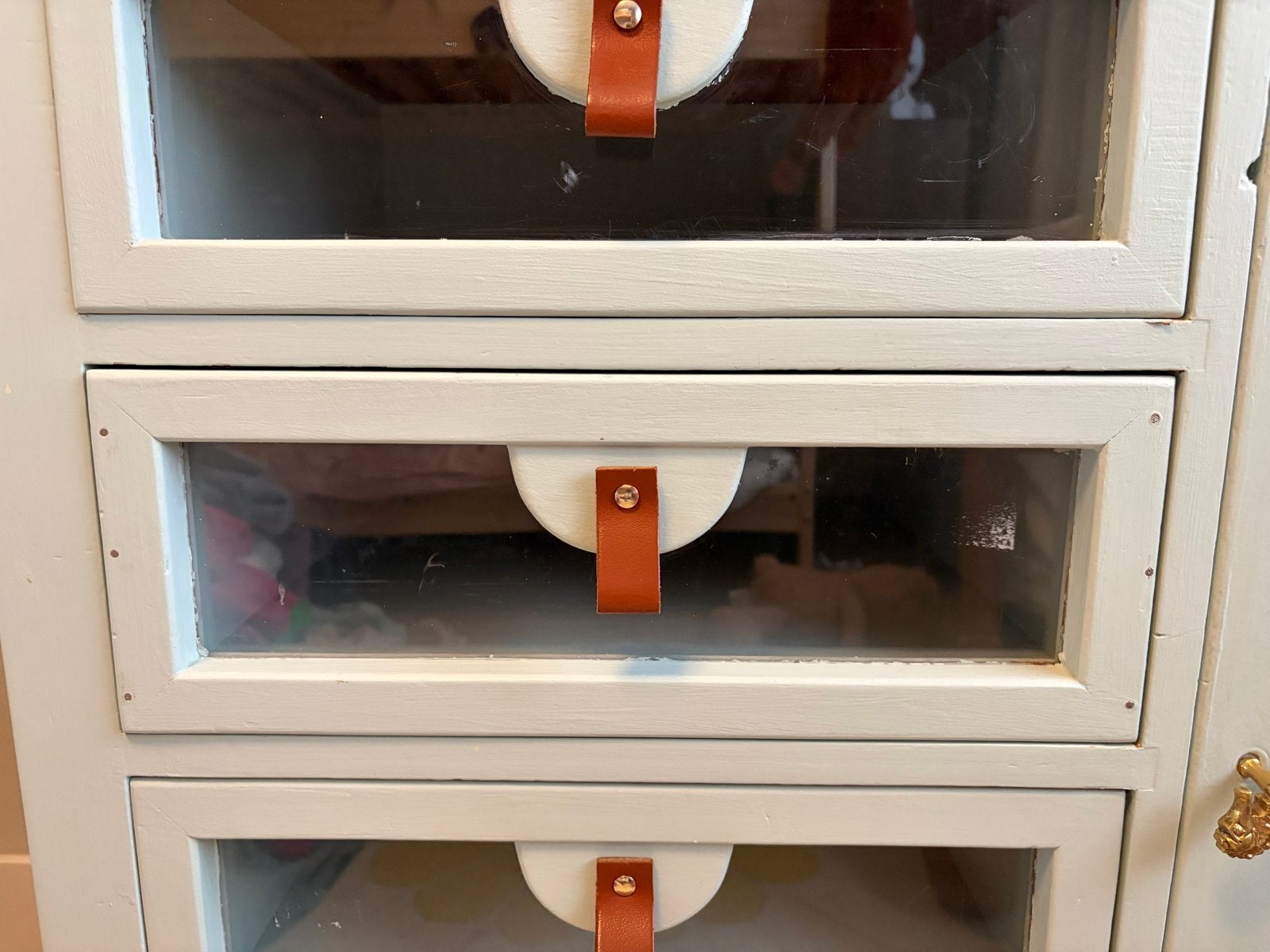 Ladekast / commode met laden en kastdeur - 109,5x55x94 cm, Huis en Inrichting, Kasten | Ladekasten, Ophalen, Gebruikt, 100 tot 150 cm