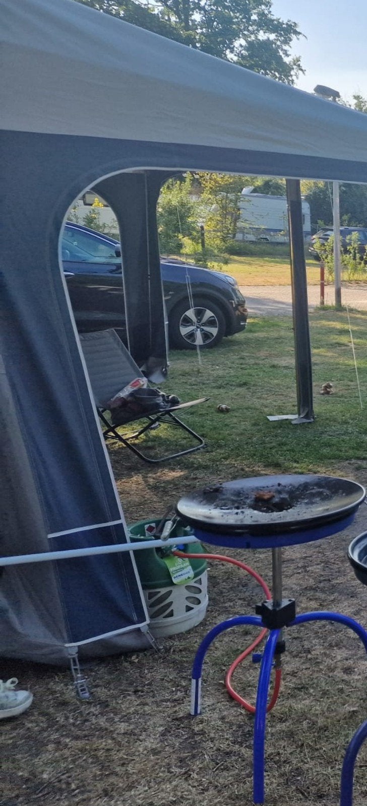 skottelbraai t.e.a.b., Tuin en Terras, Ophalen, Gebruikt
