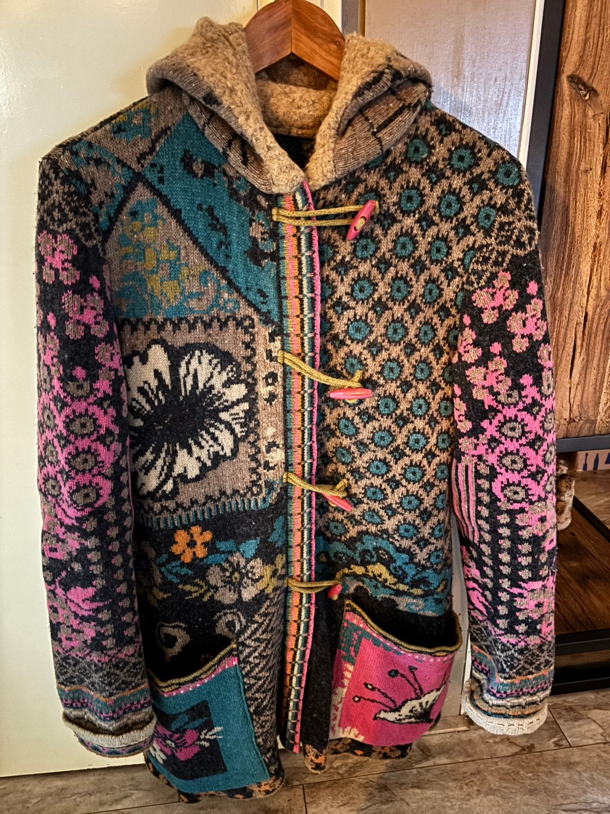 Geweldig mooi wollen vest van Ivko in maat 40, Kleding | Dames, Ophalen of Verzenden, Zo goed als nieuw, Maat 38/40 (M)