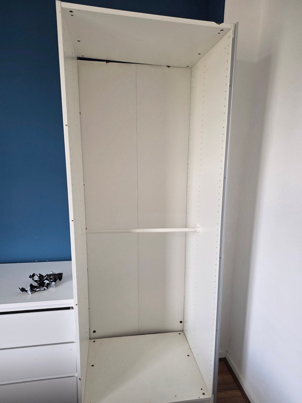 2x IKEA PAX Kast 75x200 met roede, planken en draadmanden, Ophalen, Gebruikt, 200 cm of meer, 50 tot 100 cm