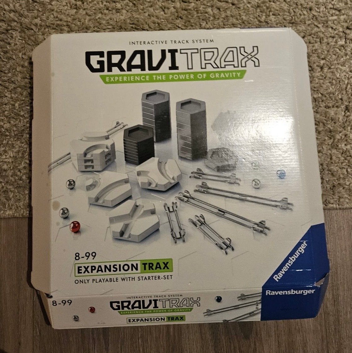 Gravitrax Starter Set Uitbreiding Trax - Compleet, Ophalen of Verzenden, Zo goed als nieuw, Jongen of Meisje