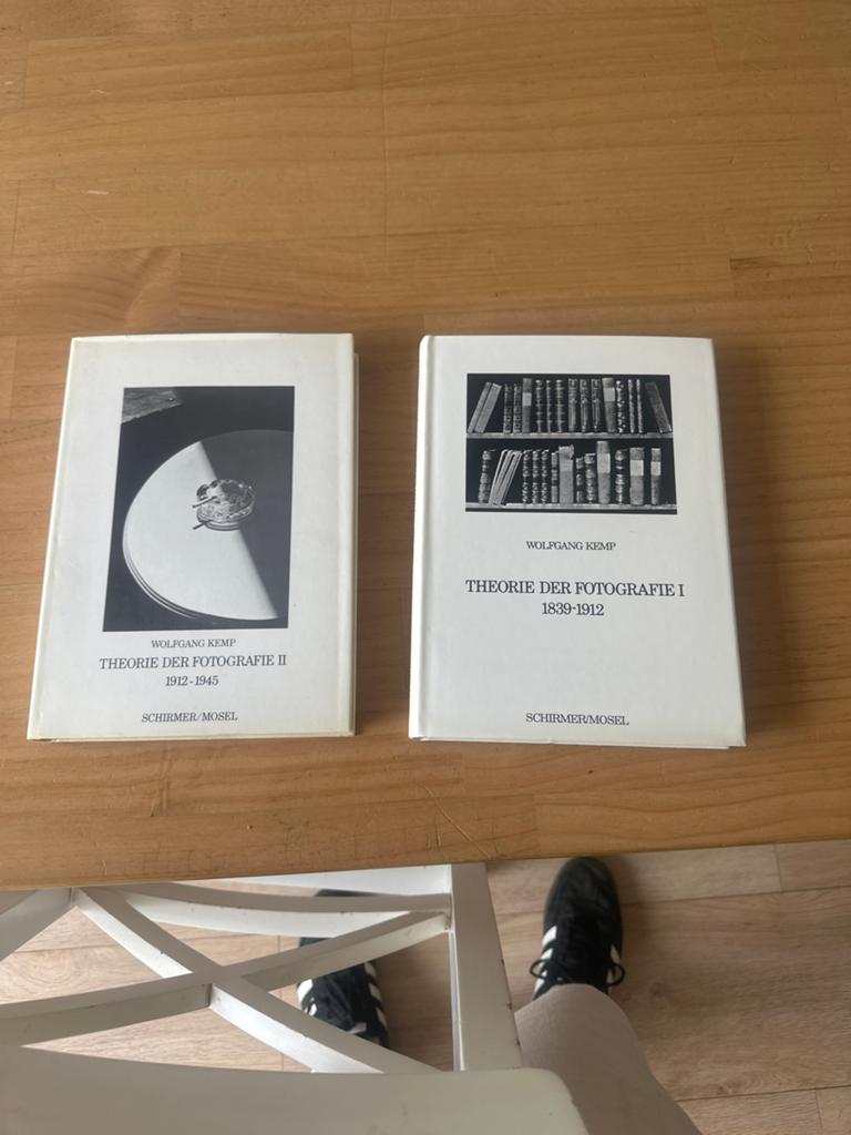 Wolfgang Kemp - Theorie der Fotografie I & II (2 boeken), Ophalen of Verzenden, Zo goed als nieuw, Fotografie algemeen