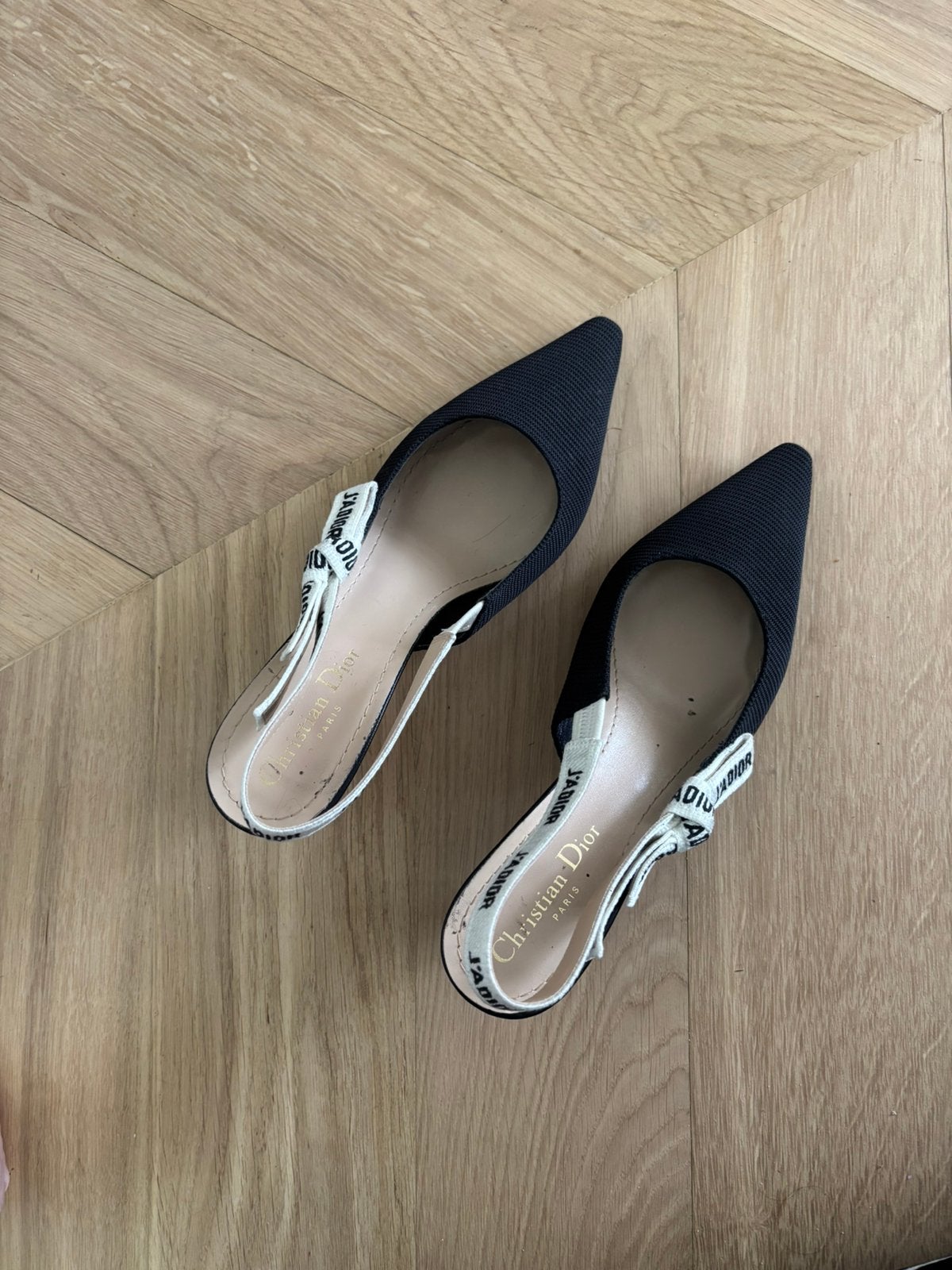 Christian Dior J’Adior Slingback Pumps – Black – Size 40, Kleding | Dames, Schoenen, Schoenen met lage hakken, Zwart, Ophalen of Verzenden