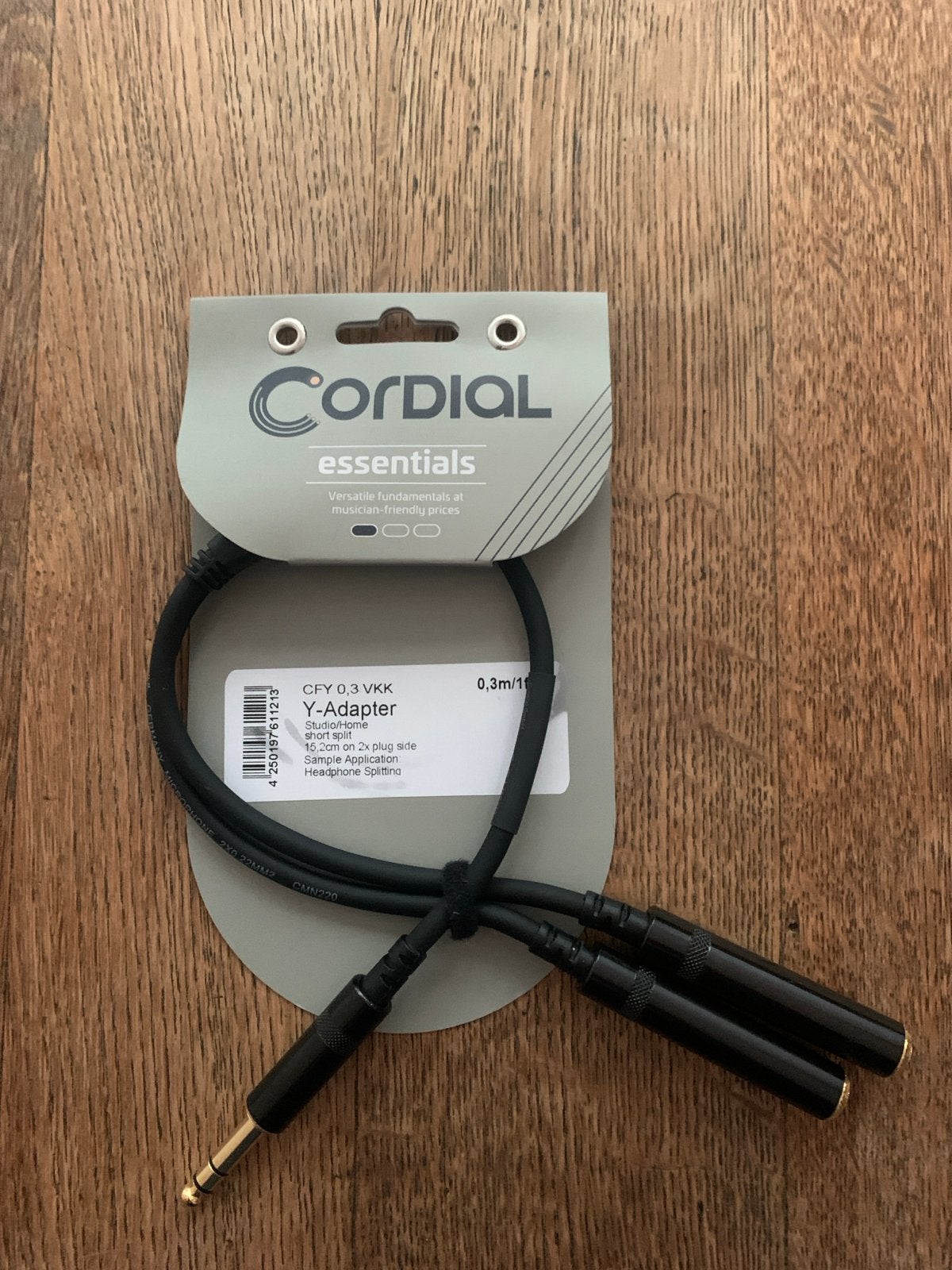Audio Splitter Cordial CFY (nieuw), Muziek en Instrumenten, Ophalen of Verzenden, Nieuw, Apparatuur