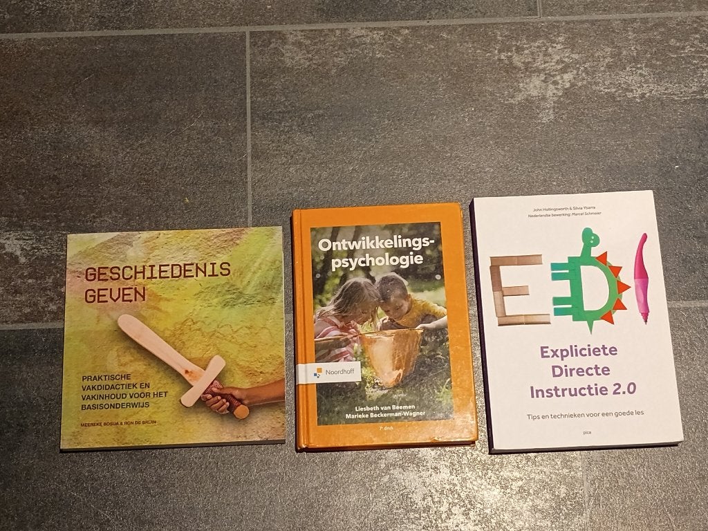 PABO boeken, Ophalen, Diverse auteurs, HBO, Zo goed als nieuw