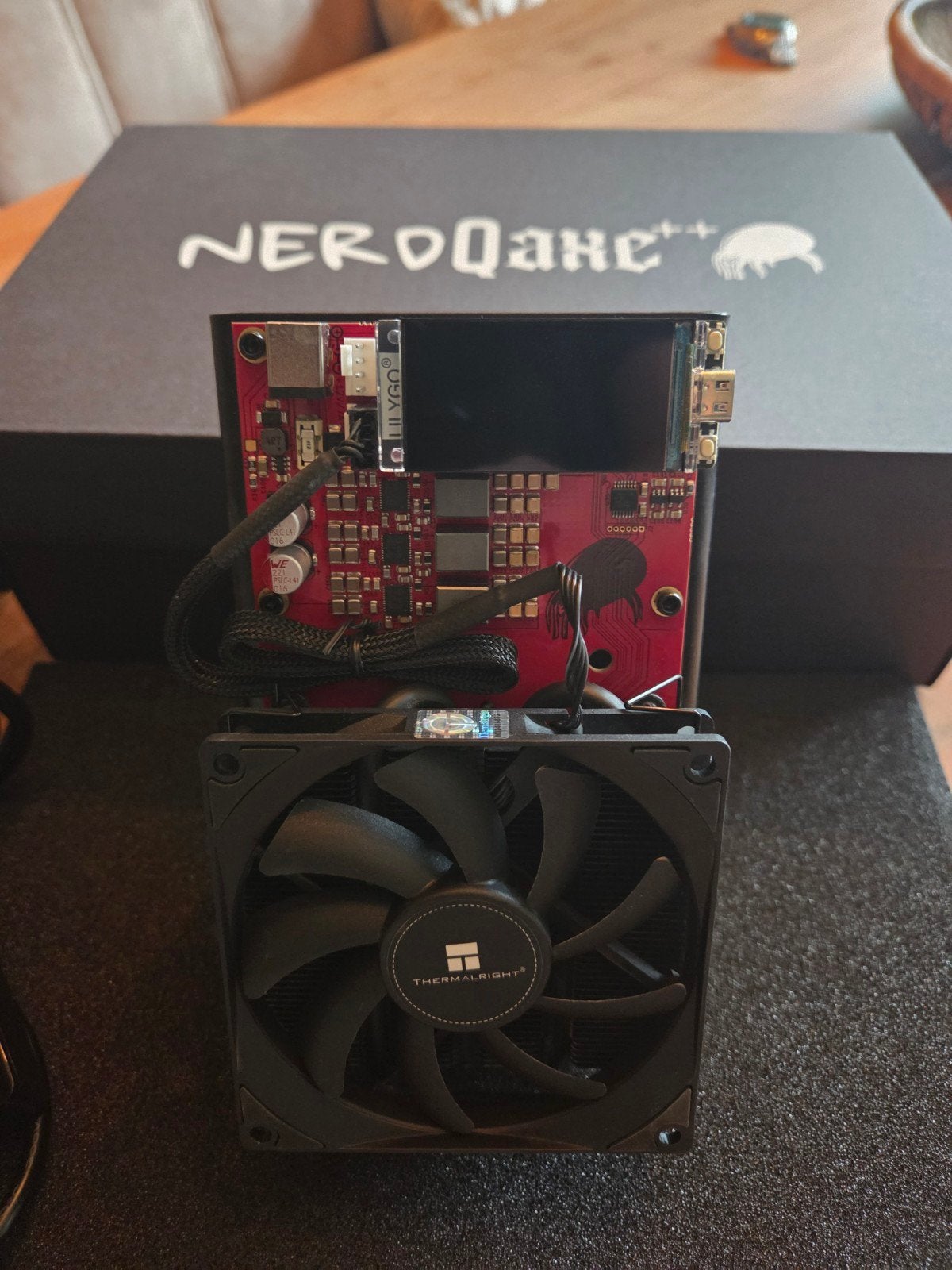 NerdQ axe++ crypto miner, Verzenden, Zo goed als nieuw