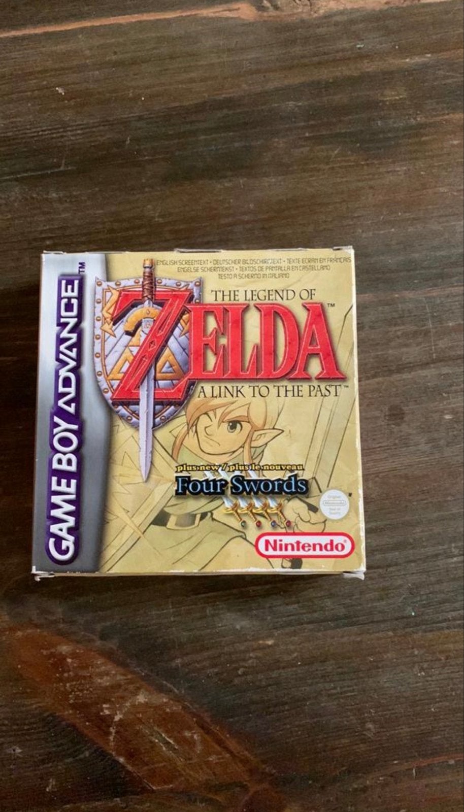 The Legend of Zelda: A Link to the Past Four Swords GBA, Zo goed als nieuw, 3 spelers of meer, Gekoppelde computers, Vanaf 7 jaar