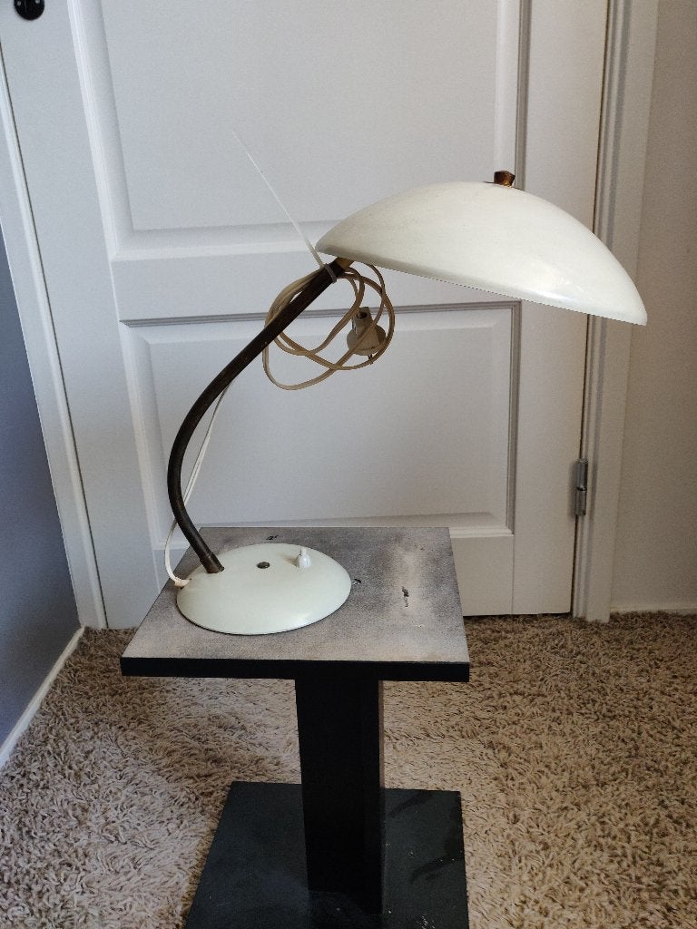 sis tafellamp uit 1950, Bureaulamp, Gebruikt, Vintage, Overige materialen