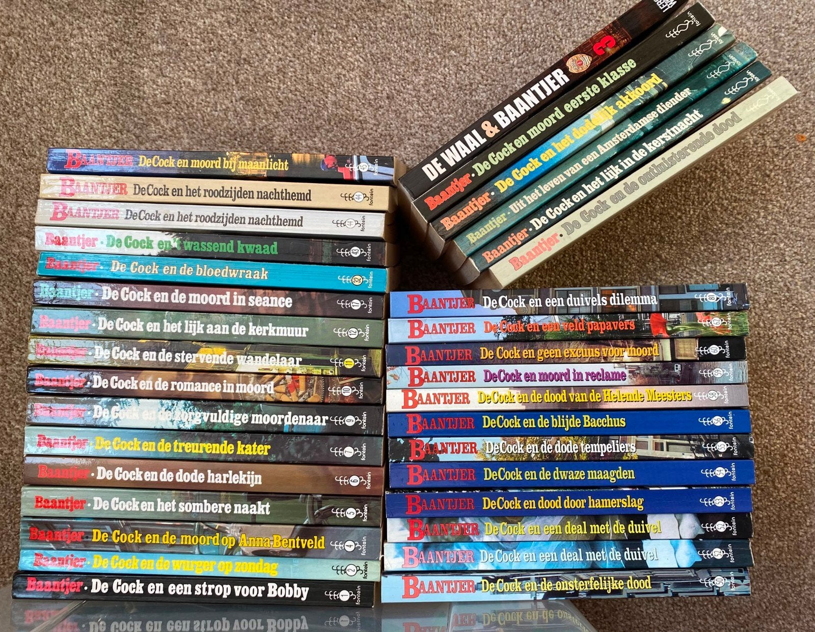 Baantjer Collectie: 32 boeken, Ophalen of Verzenden, Gelezen, Appie Baantjer