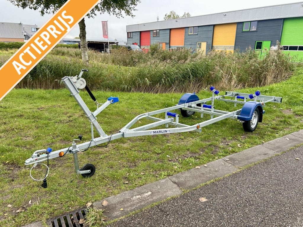 Nieuwe Marlin 750 kg boottrailer slechts € 1495,-!, Nieuw