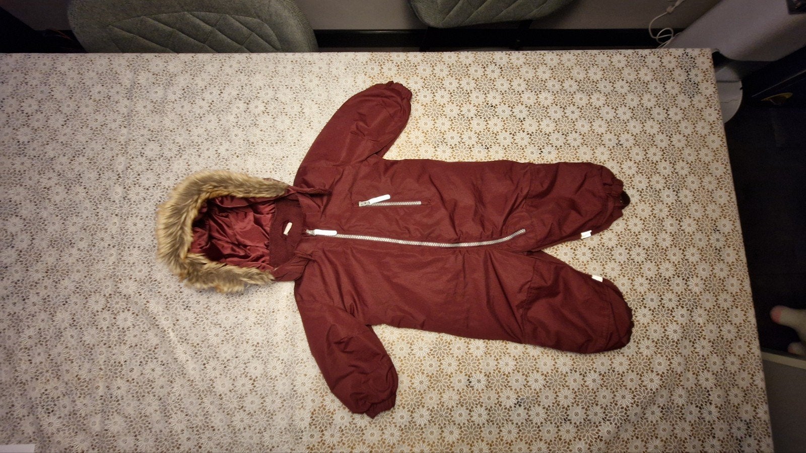 Bordeaux Rood Baby Skipak Maat 74 - Waterdicht & Warm, Kinderen en Baby's, Overige typen, Jongetje of Meisje, H&M, Ophalen of Verzenden