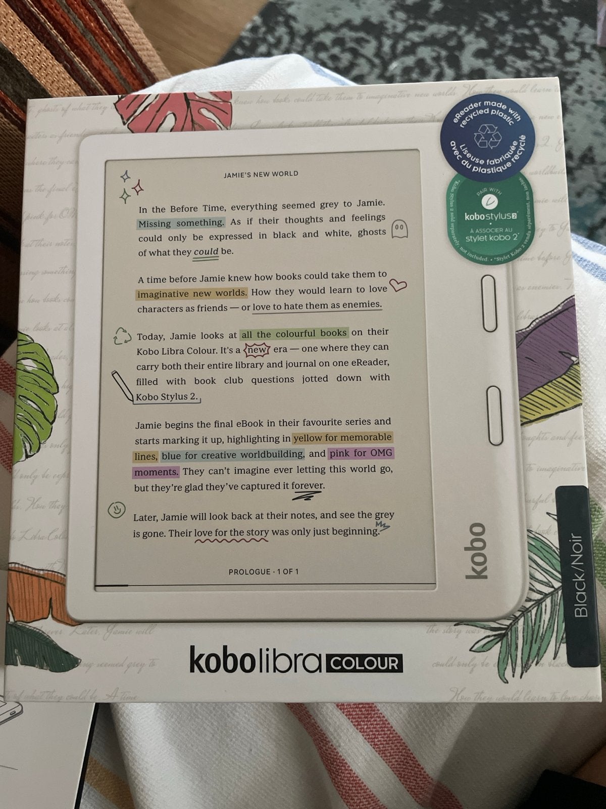 Kobo Libra Colour eReader - Nieuw in doos 32 gb, Touchscreen, Nieuw, Ophalen of Verzenden, 7 inch