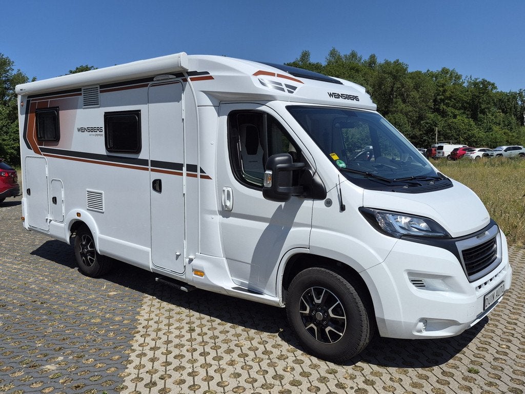Weinsberg 600 Meg Pepper Edition Enkele Bedden 2x airco, Weinsberg, 6 tot 7 meter, Bedrijf, Handgeschakeld