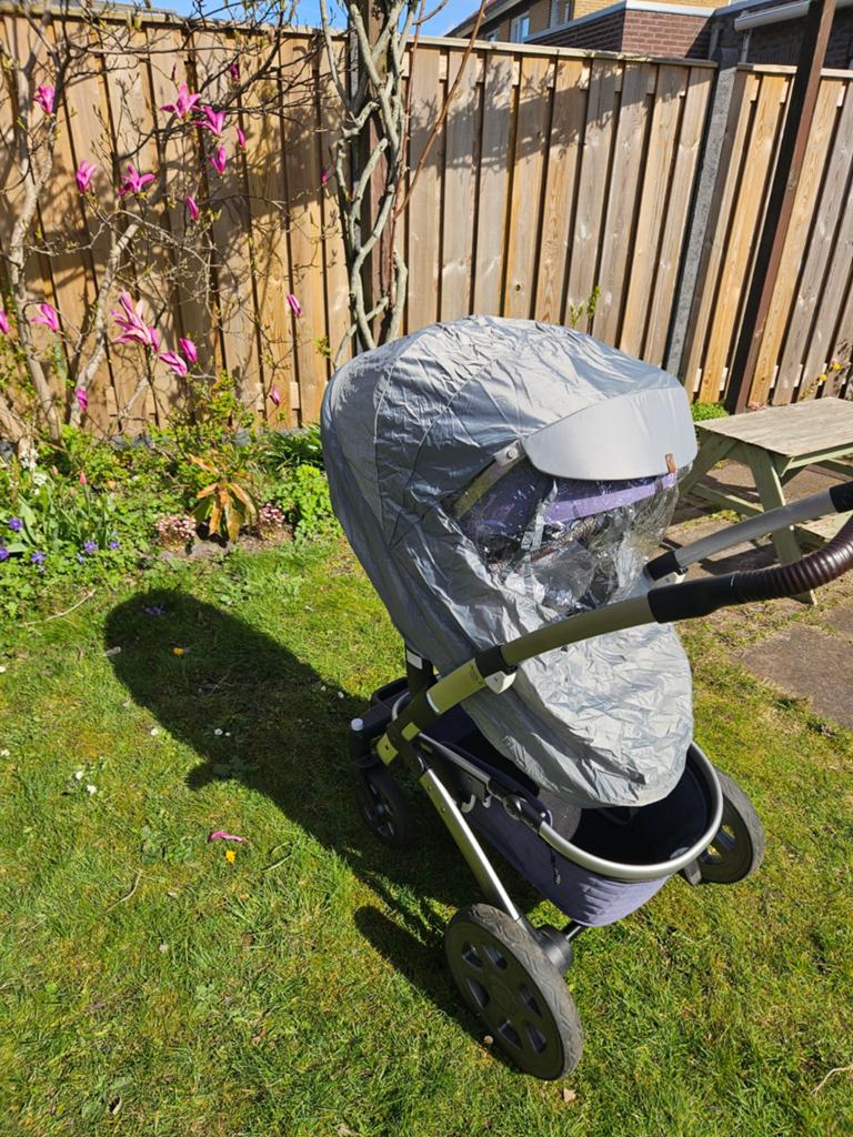 Joolz Geo 1/2 bovenste regenhoes - perfecte staat, Ophalen of Verzenden, Zo goed als nieuw, Kinderwagen, Overige merken